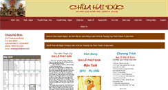 Desktop Screenshot of chua-hai-duc.com